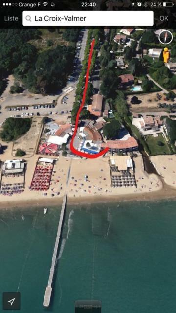 Apartamento Les Pieds Dans L'Eau La Croix-Valmer Exterior foto